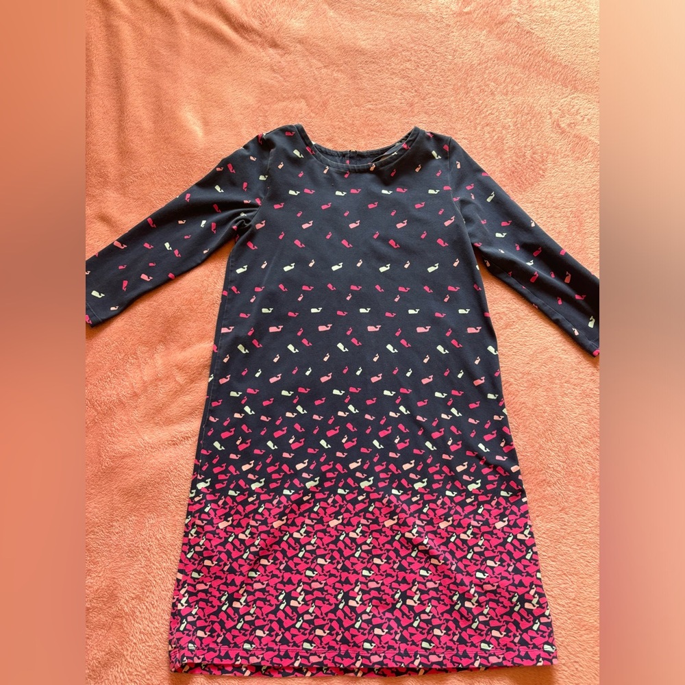 Vineyard Vines Girls 14 Ombré Dress